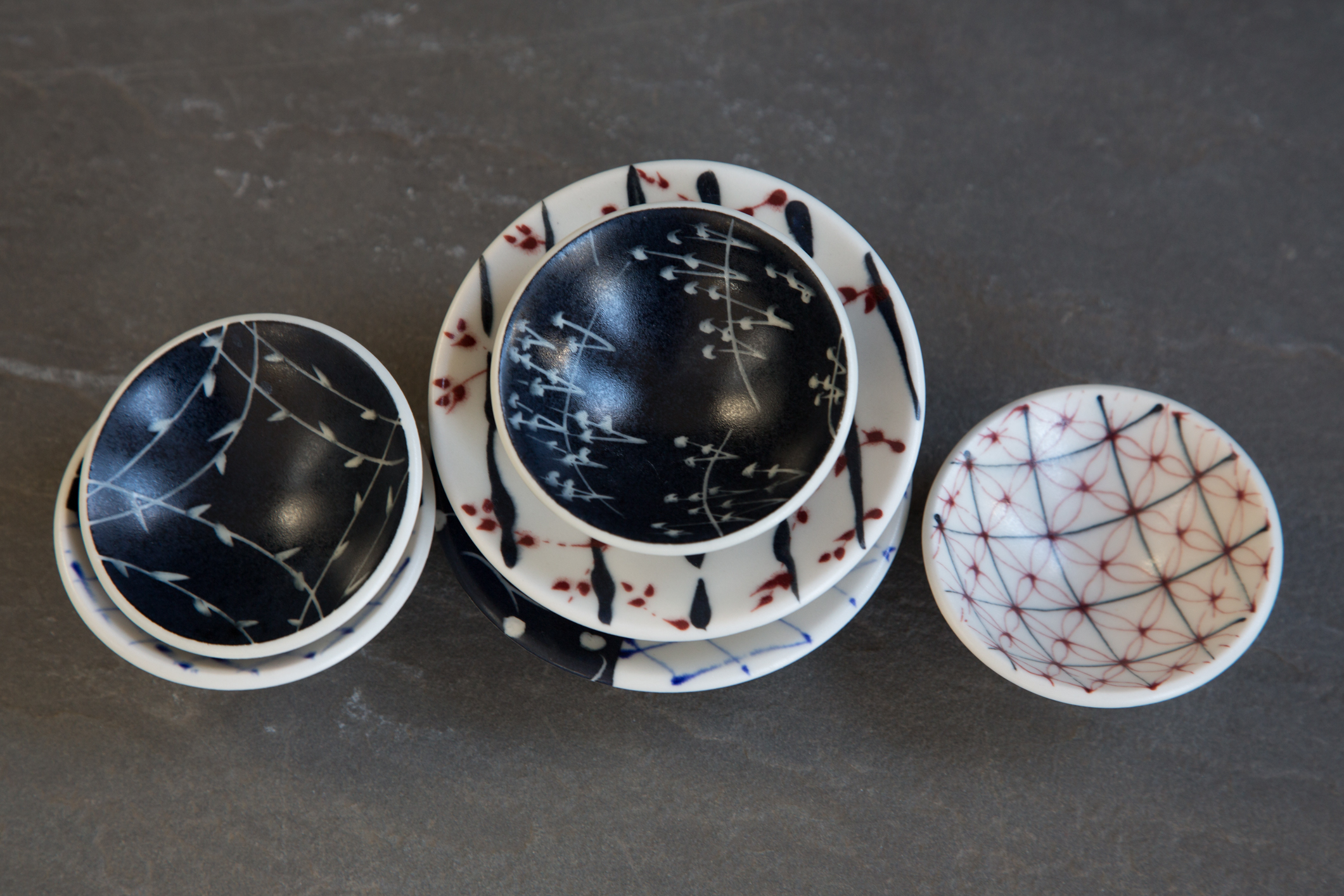 Porcelain Mini Bowls 