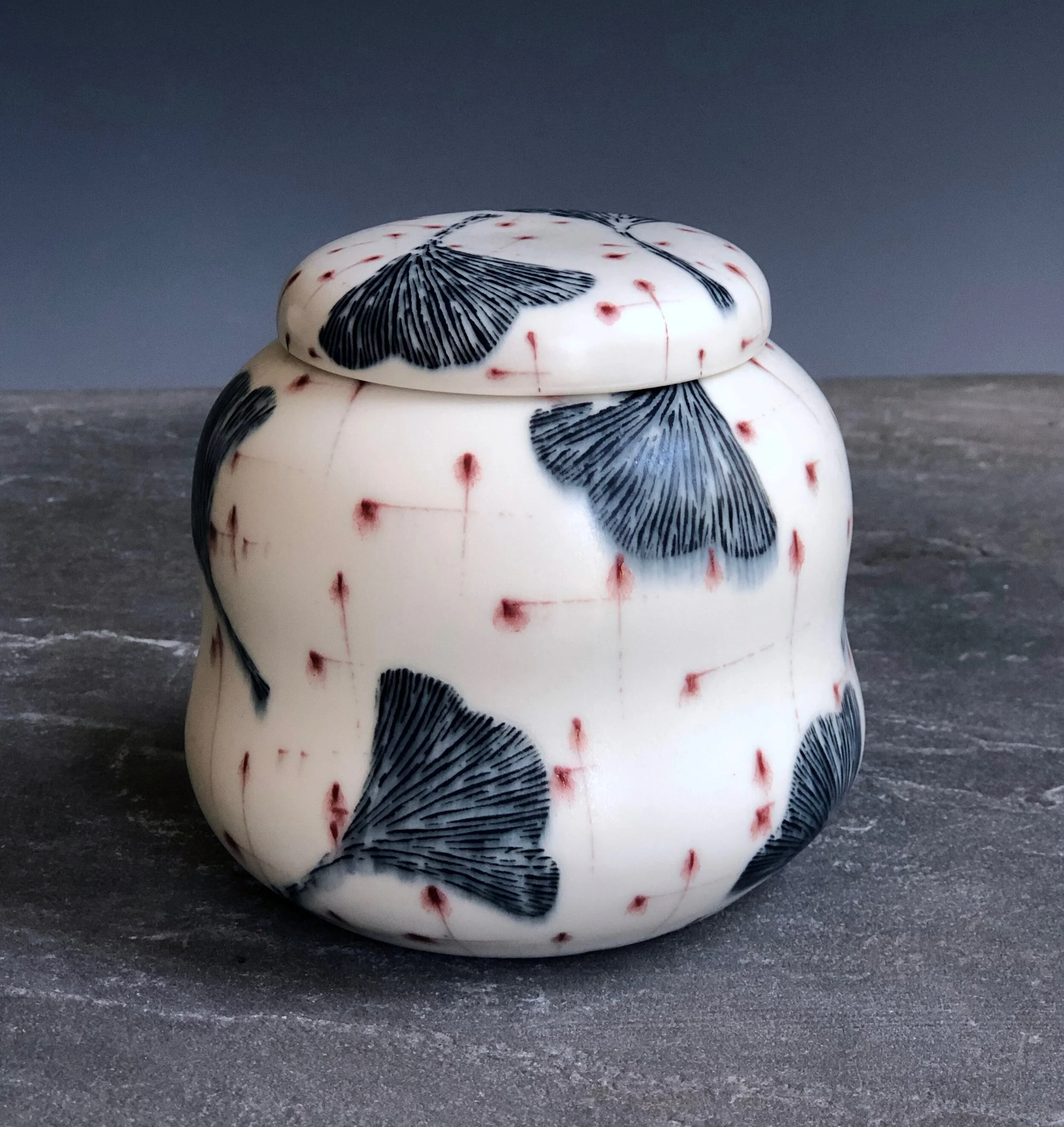 Gingko Ginger Jar