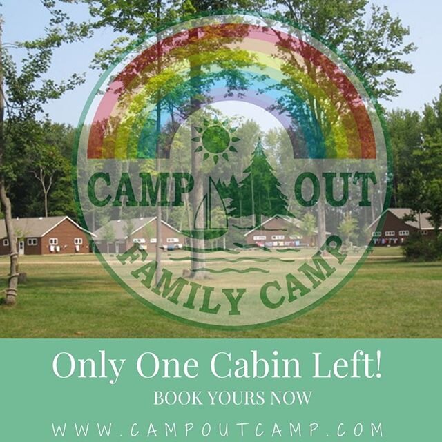 Only one building left! Email us to join the best weekend of the summer at campout@lwcgwc.com. #campout #campoutcamp #waitlistbound #firstcomefirstserve #lgbttravelers #lgbtparents #lgbtpride #allarewelcomehere #lovemakesafamily