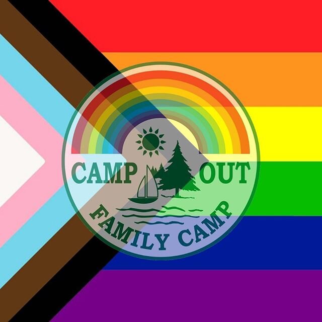 Today and every day, Happy Pride! #campout #campoutcamp #pridemonth #pride2020 #gaymoms #gaydads #lgbtpride #lovemakesafamily #allarewelcomehere