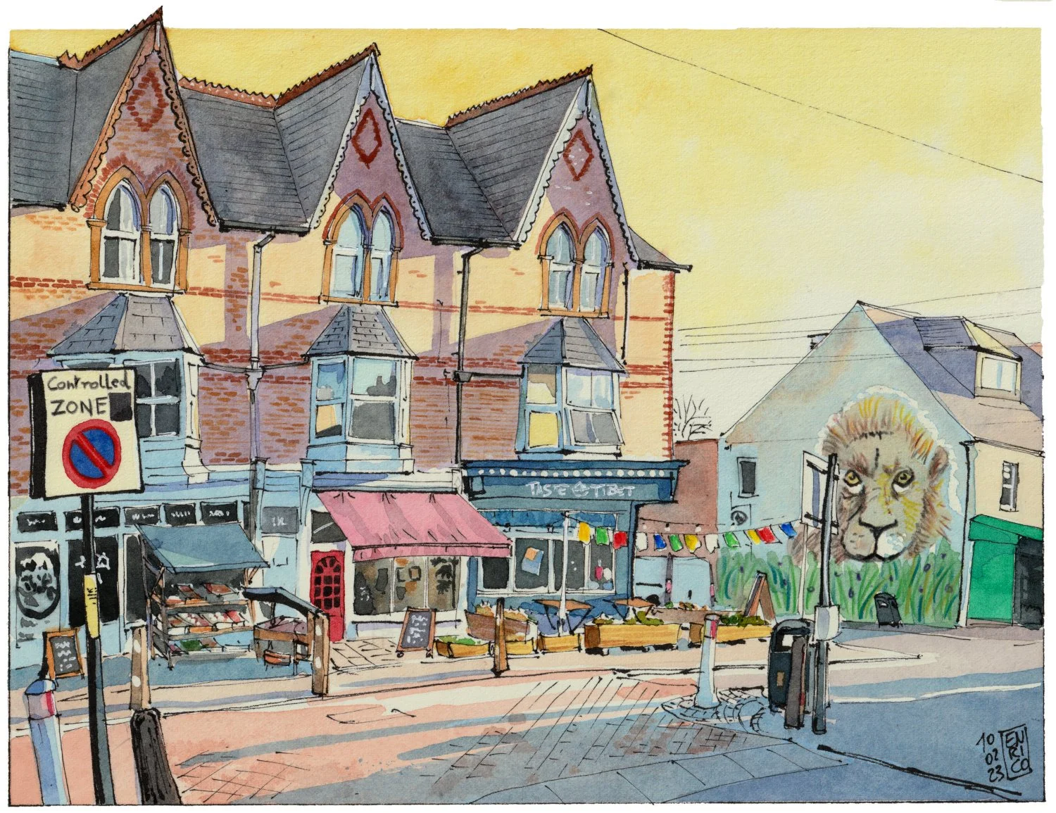 Shops on Magdalen Road