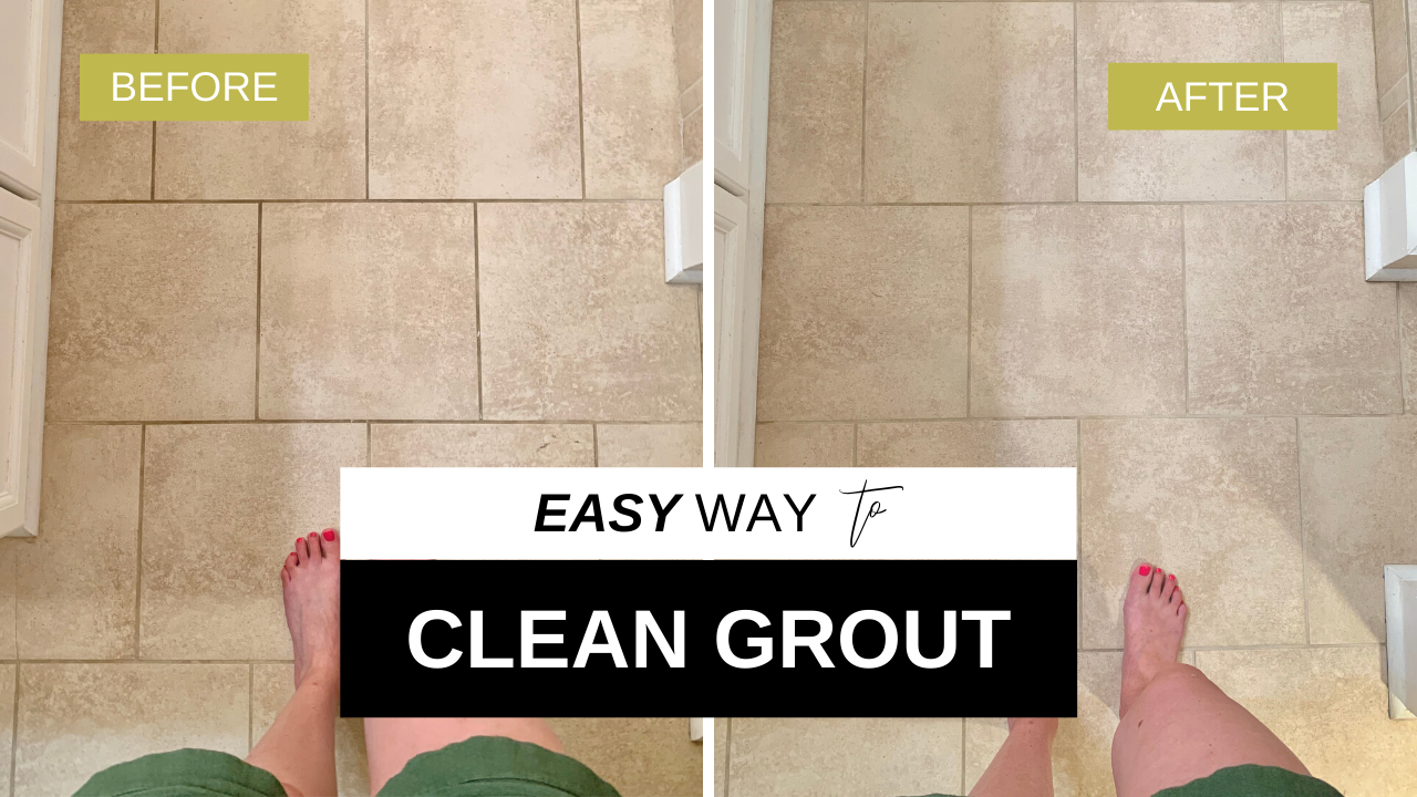 How to clean tile grout lines — Katherine Forbes