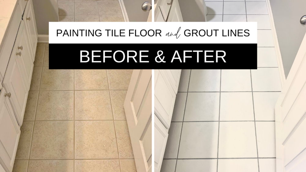 Painting Tile Floor And Grout Lines, Ceramic Tile Grout Spacing