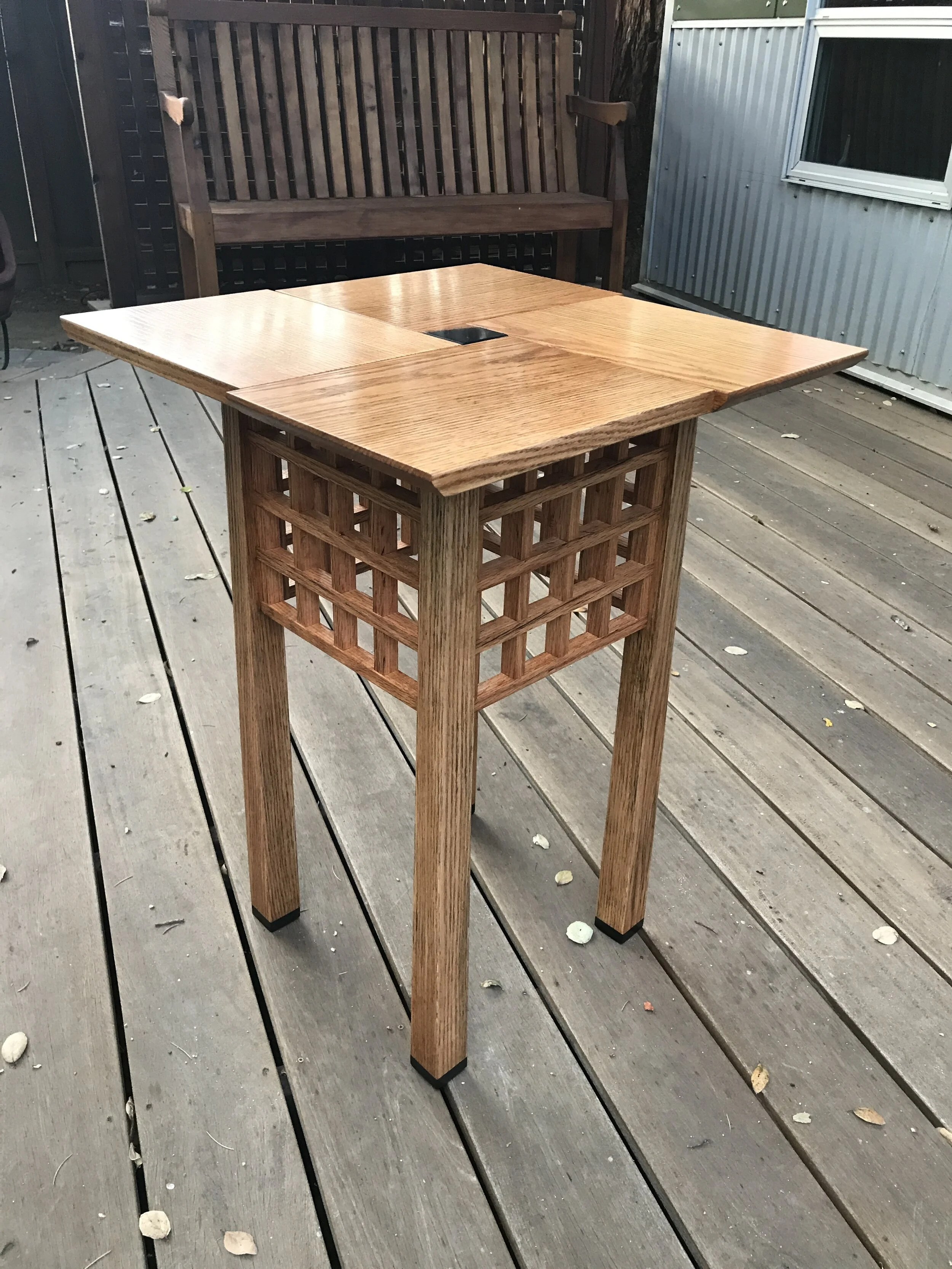 Pinwheel Side Table