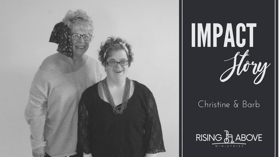Impact Story: Christine and Barb...Sisters