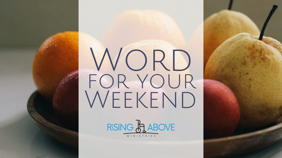 Word For Your Weekend: Jehovah Jireh [Names of God - Part 4]