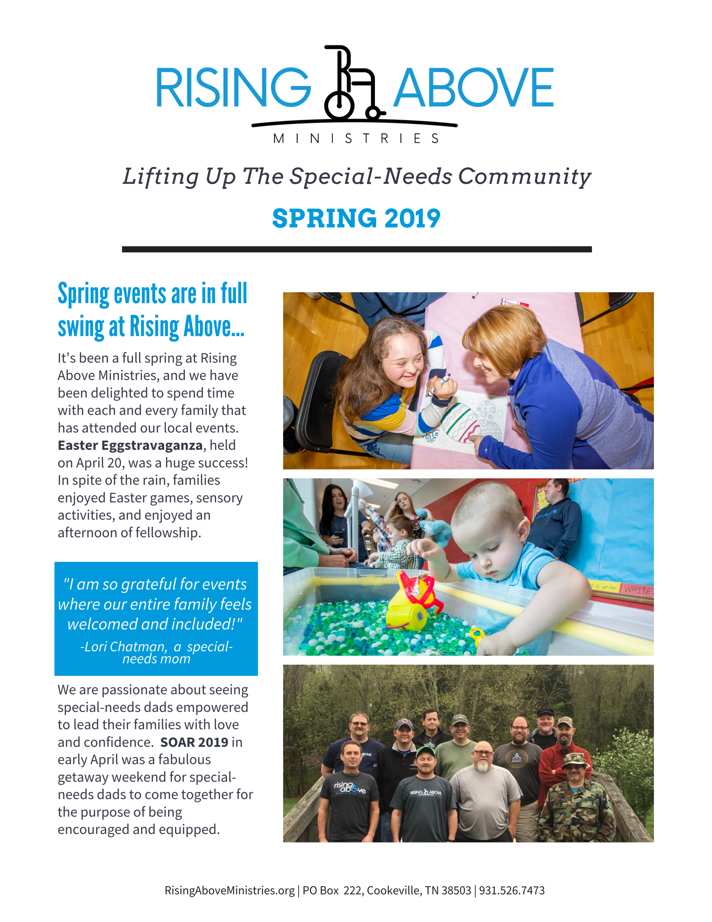 Spring 2019 Newsletter