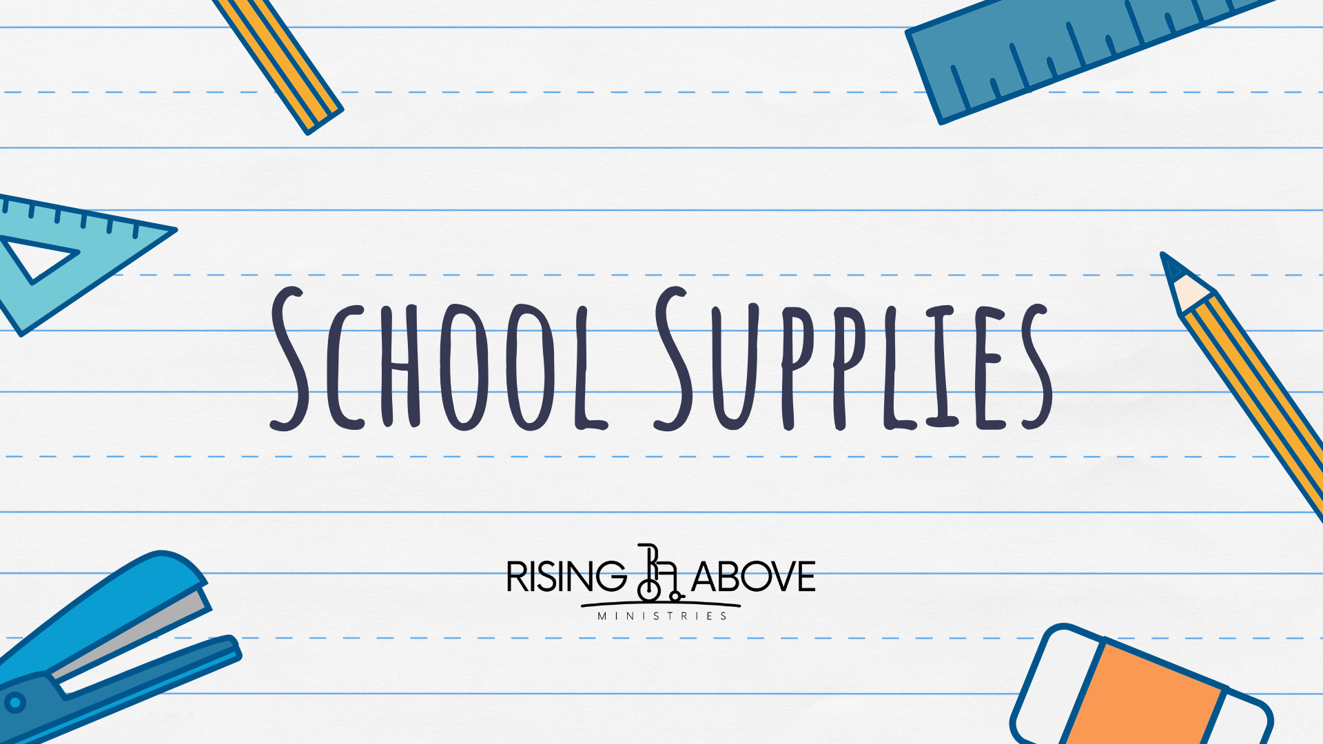 "School Supplies" Printable "I am" statements