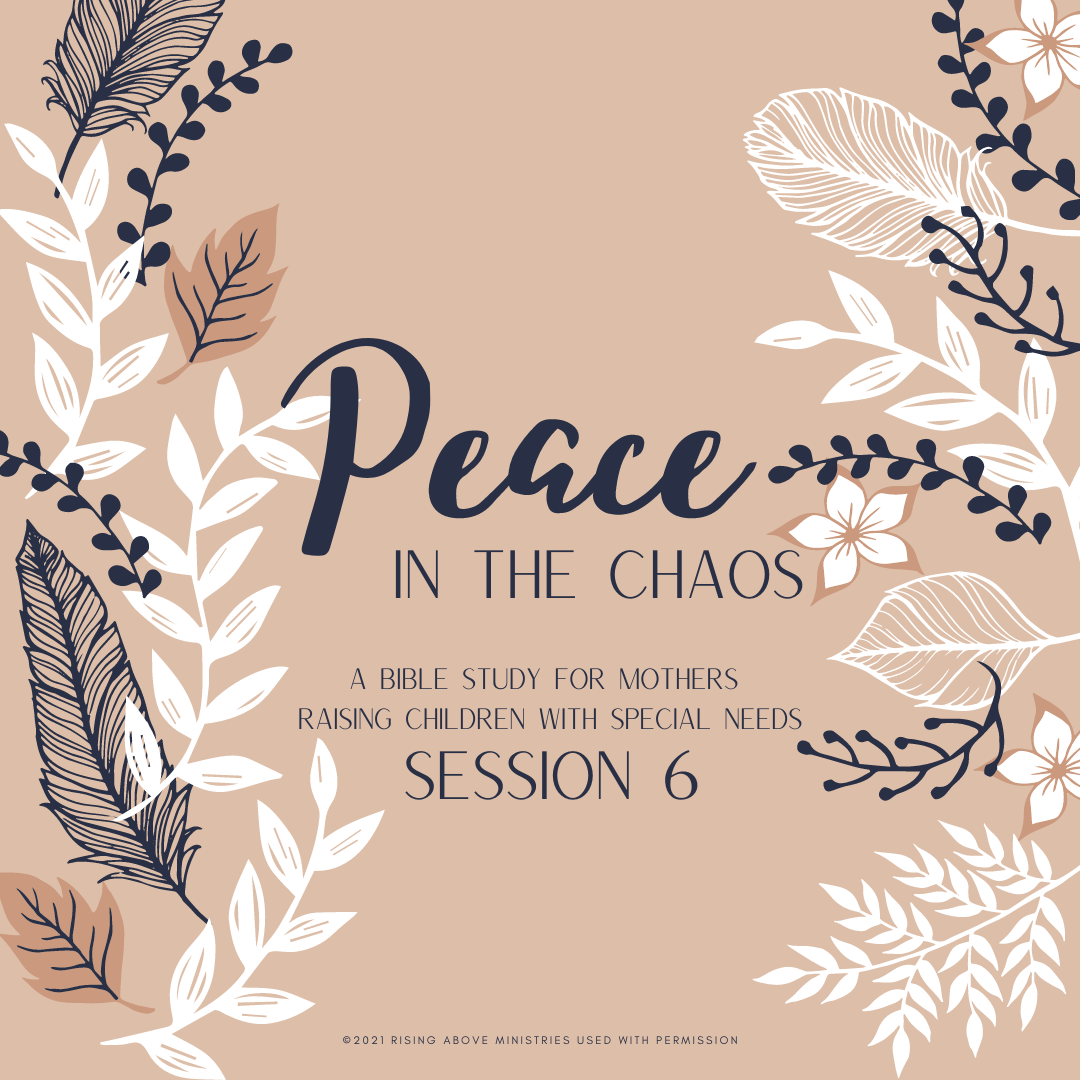 Peace in the Chaos | Session 6
