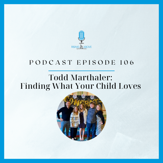 Rising Above Ministries Podcast- Episode 106: Todd Marthaler