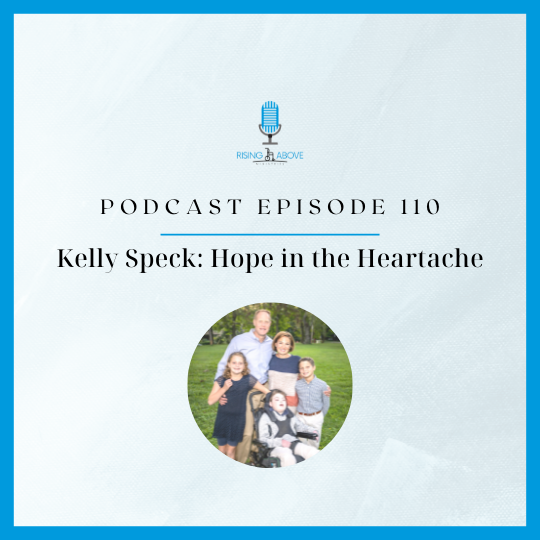 Rising Above Ministries Podcast- Episode 110: Kelly Speck