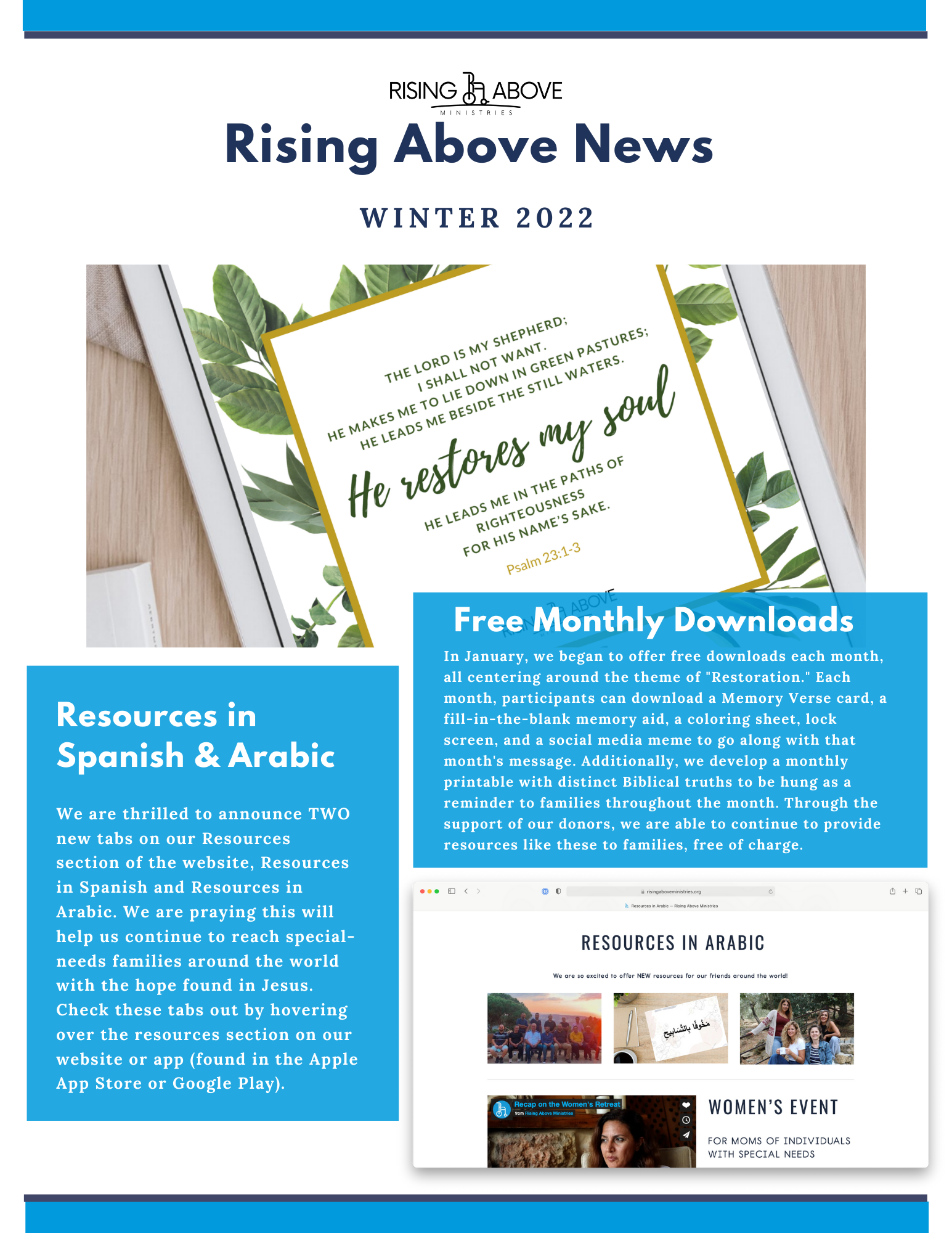 Spring 2022 Newsletter 
