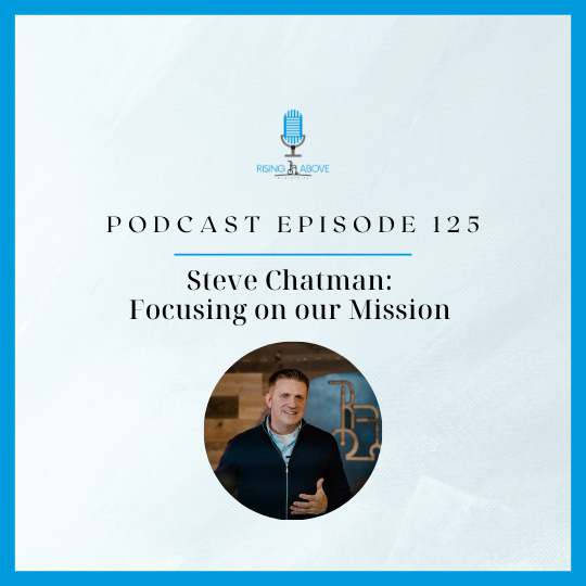 Rising Above Ministries Podcast- Episode 125: Steve Chatman