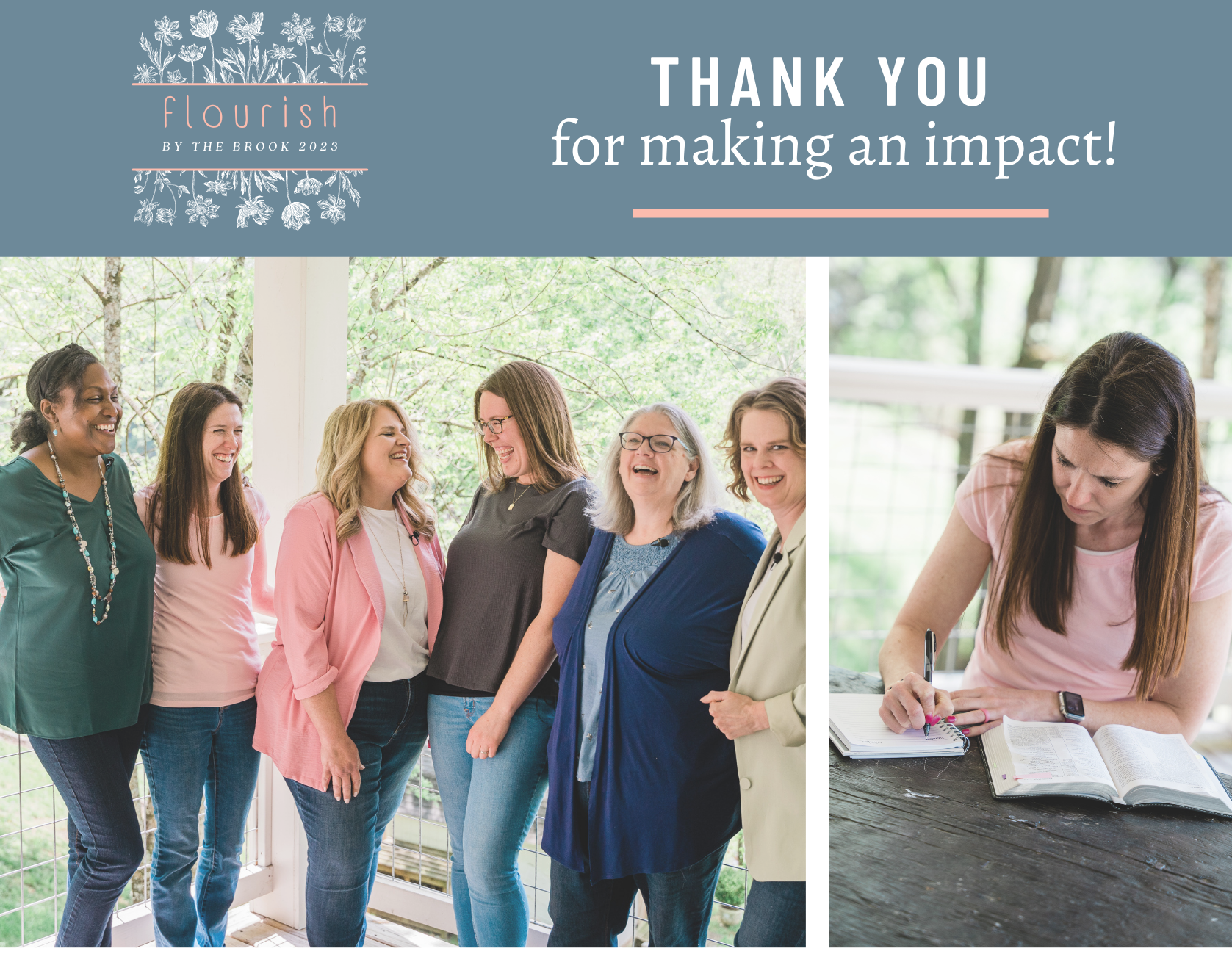 By the Brook 2023 | Thank you for making an impact! 