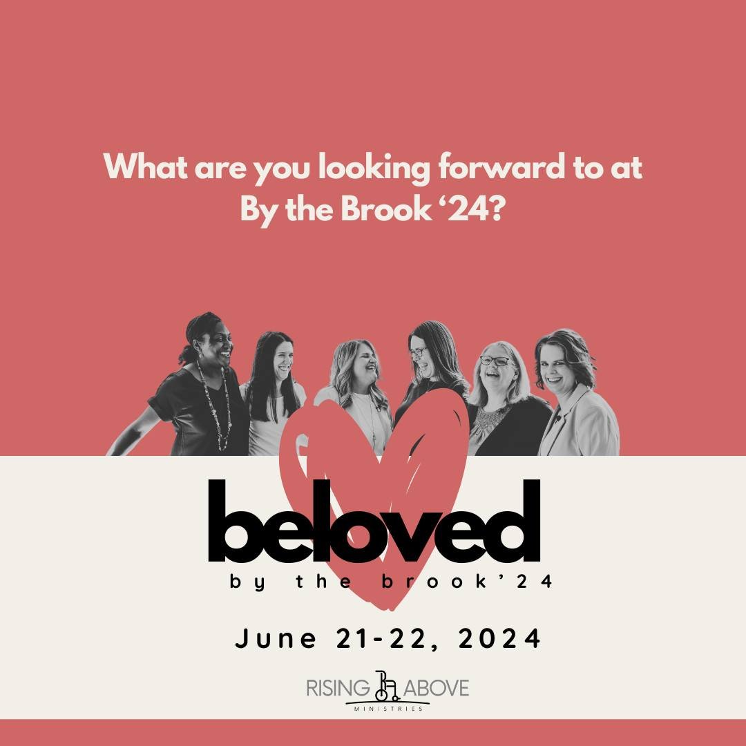 We want to hear from you! 😍

If you're a mom raising an individual with special needs, this event is for YOU! Join us in Cookeville, TN on June 21-22 for a weekend full of hope, encouragement, and community. Visit www.risingaboveministries.org/bythe