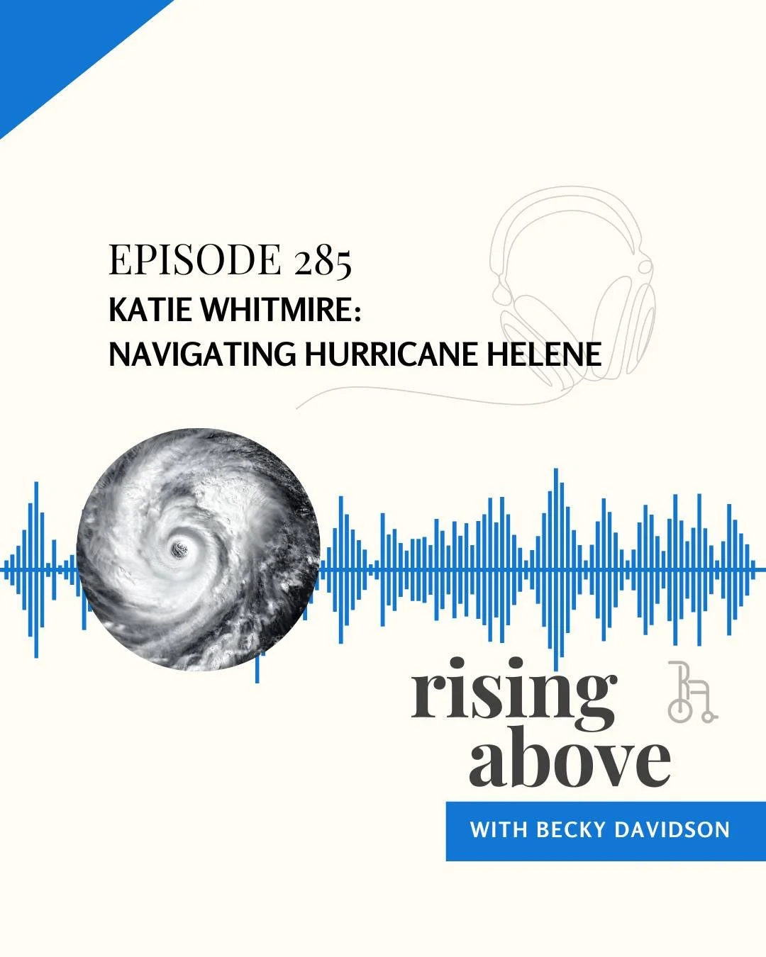 Today, our friend Katie is on the podcast to share her family's experience during the Hurricane Helene flooding. Katie is mom of four, two of whom have special needs. Additionally, they care for an adult relative with disabilities. You will be touche