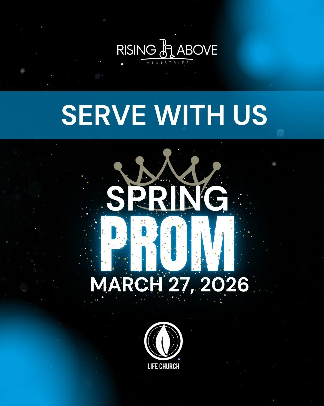 It's time to sign up to serve as a volunteer for our Spring Prom for individuals impacted by disabilities. Guaranteed blessings in store! 💙

Check out our volunteer opportunities (and sign up!) here!: https://www.signupgenius.com/go/10C0B4DAEA822A7F