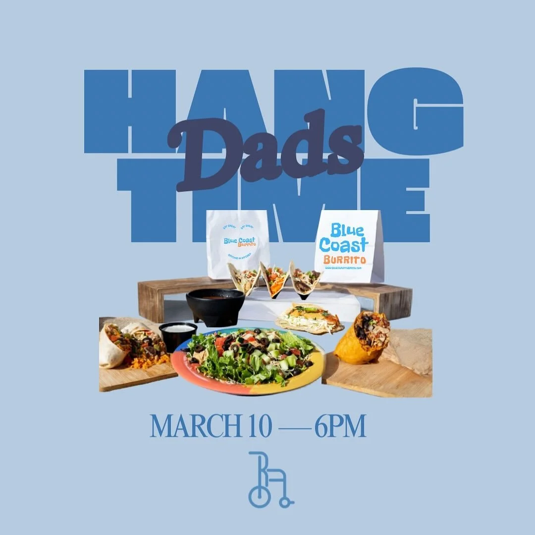 Upper Cumberland DAD&rsquo;S! This one is for you! Dad&rsquo;s Hangtime is tomorrow at Blue Coast Burrito at 6pm in Cookeville. This is for guys who are caring for loved ones with disabilities/special needs. So whether you&rsquo;re a dad, granddad, f