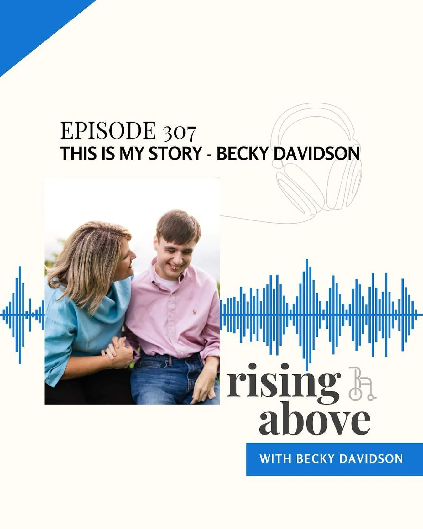 This week&rsquo;s episode features a special message by Becky Davidson recorded live at By the Brook in 2019 titled &ldquo;This Is My Story.&rdquo; Stream wherever you listen!🎧 Link in our bio! 
In this powerful and personal talk, listeners are invi