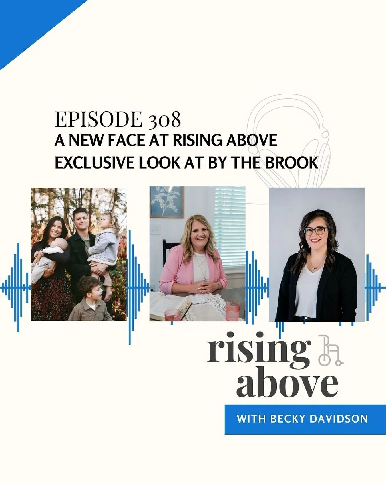 Episode 308 is live! In this weeks episode we are introducing a new face at Rising Above🎉 
We&rsquo;re also giving you a sneak peak into By The Brook 2026👀
Tune in wherever you stream podcasts!