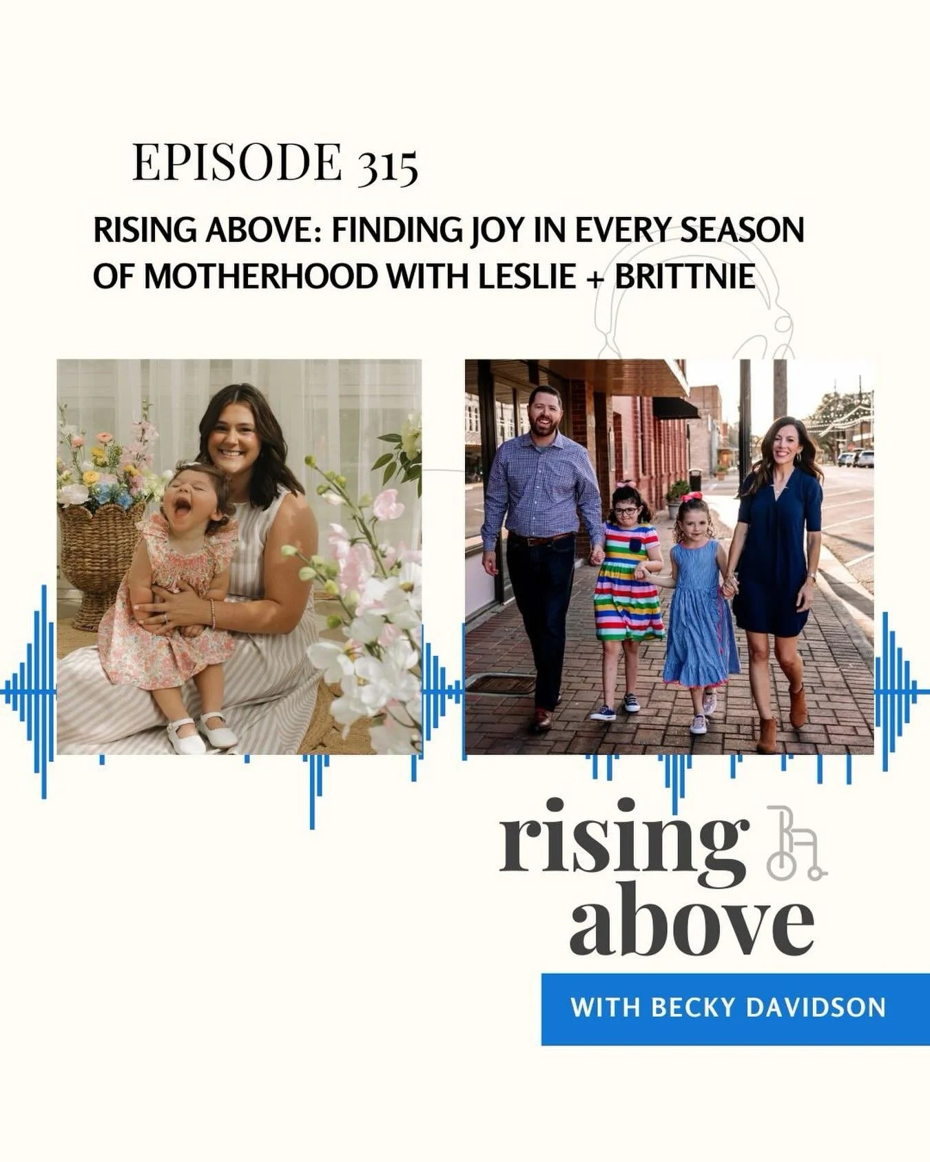 A Mother&rsquo;s Day special on the podcast today! Tune into this beautiful episode wherever you stream podcasts.