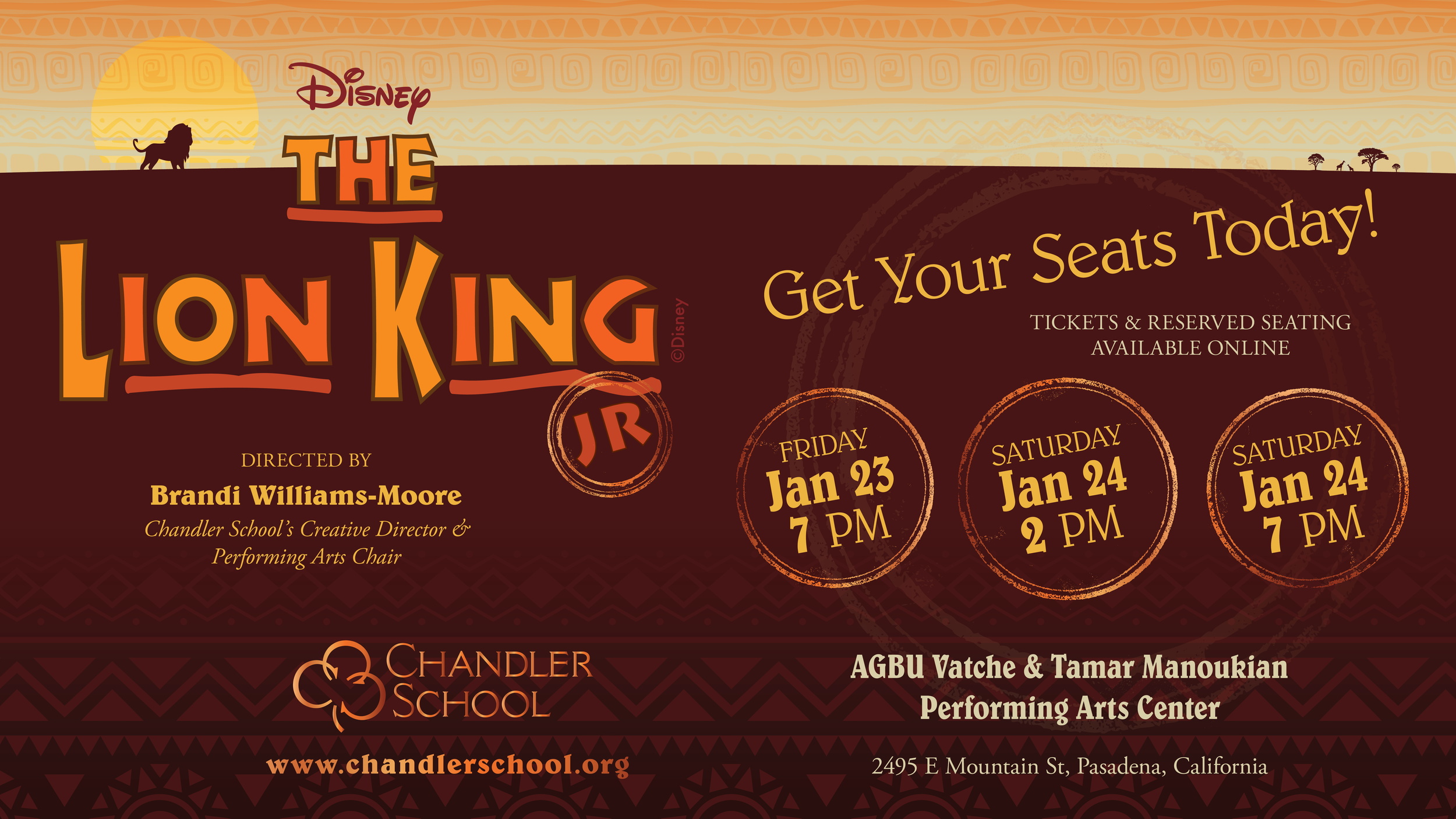 Chandler School Presents: Disney's The Lion King 