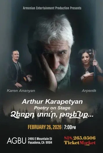 Artur Karapetyan - Poetry on Stage