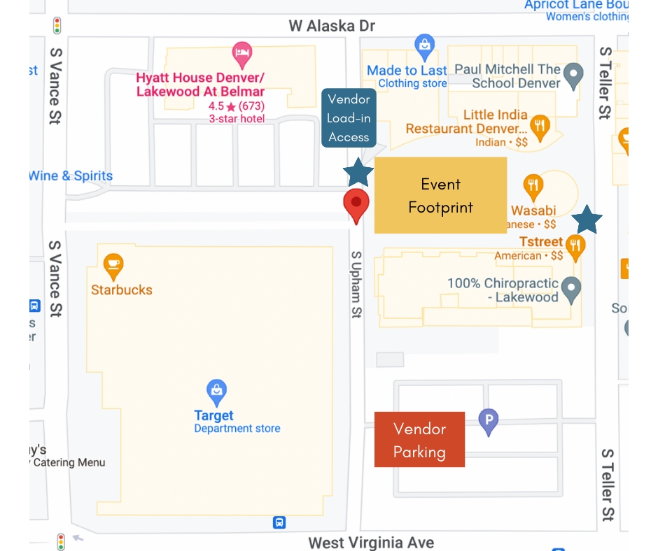 Downtown Lakewood Summer Concert Series Vendor Logistics — Gum Pop
