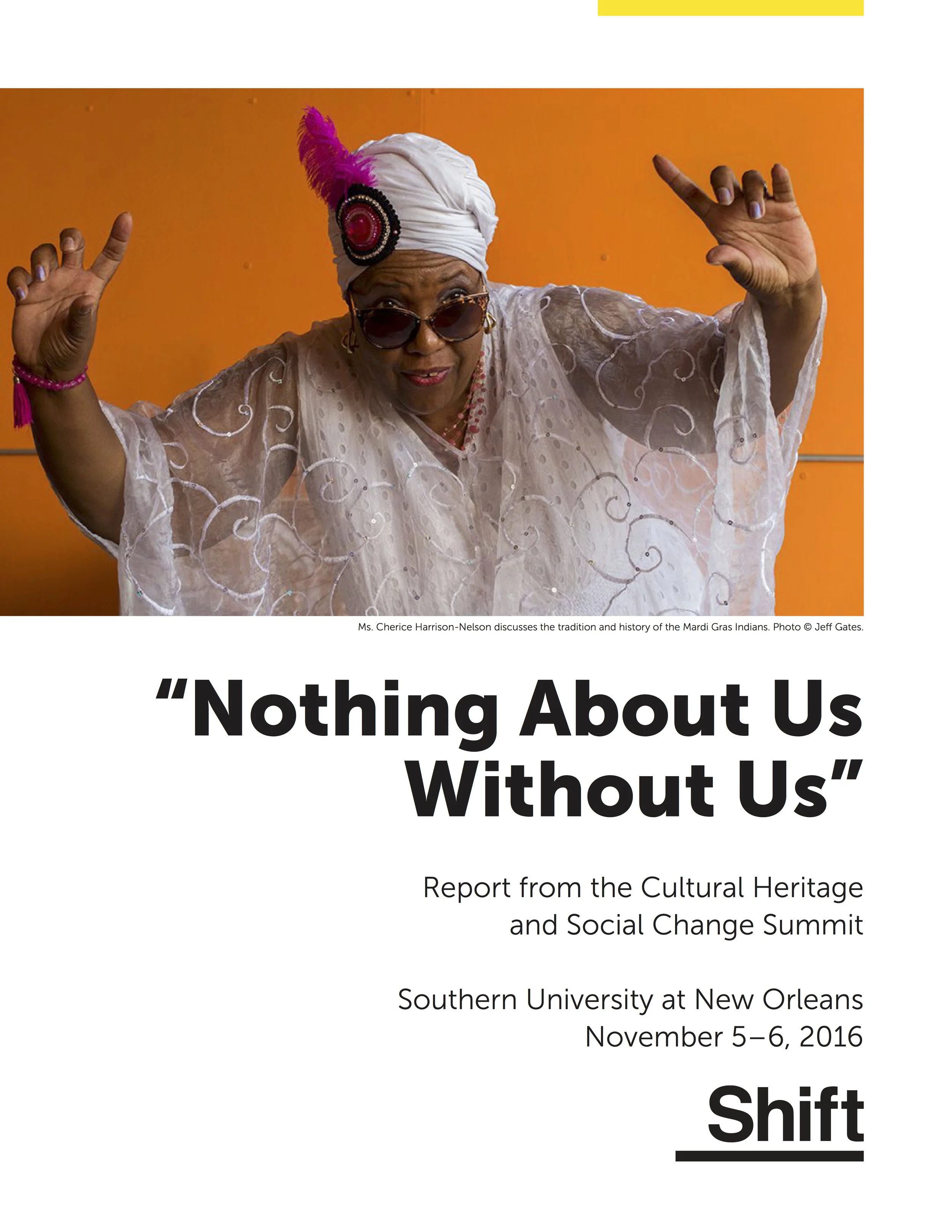 Nothing About Us Without Us