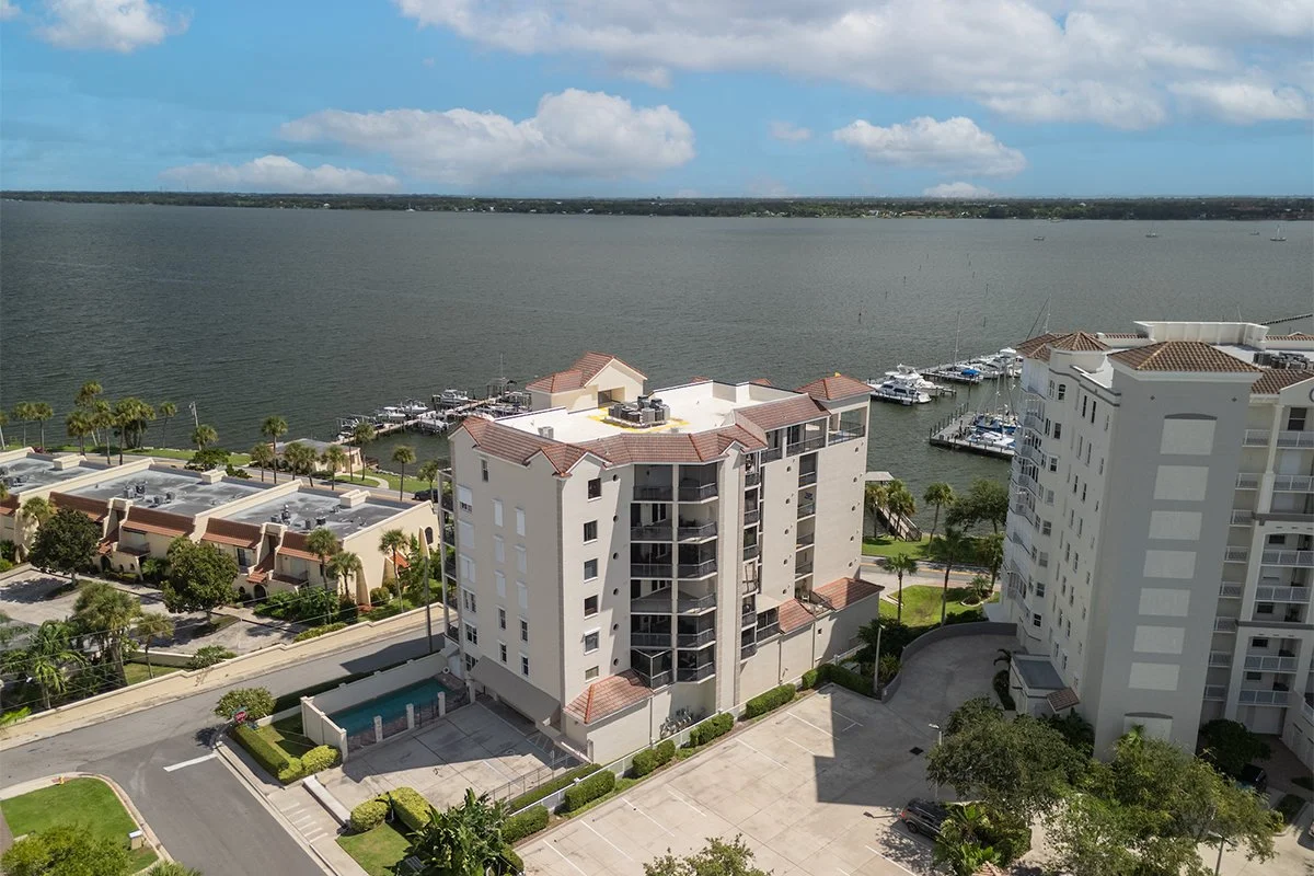 Barclay Square Condos aerial photo in Cocoa, FL