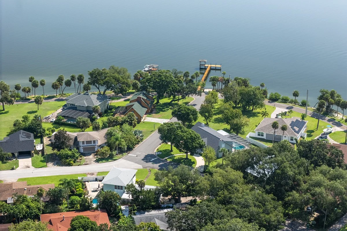 Aerial view of High Point, Cocoa FL
