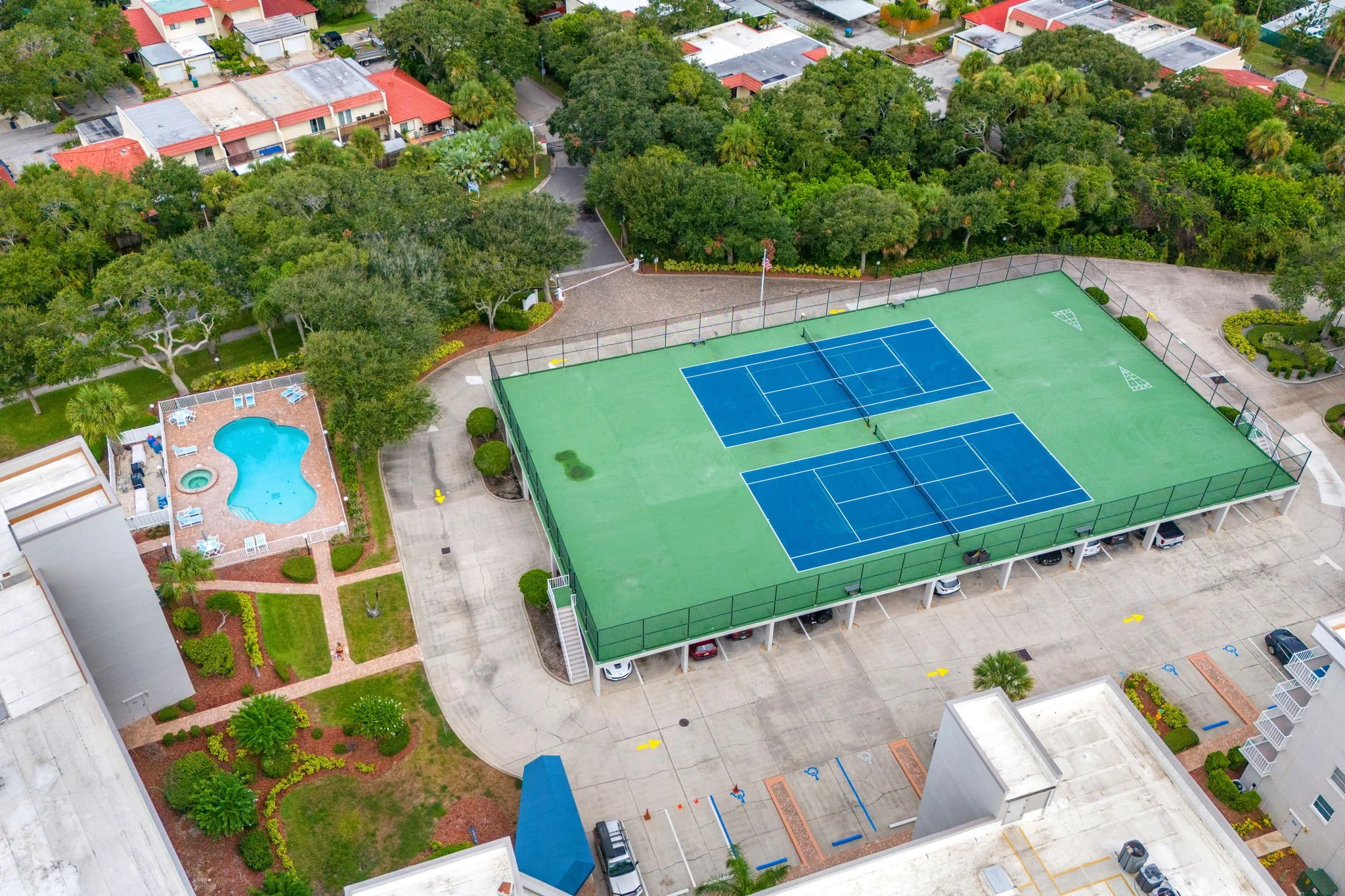 aerial of community tennis court & pool.jpg