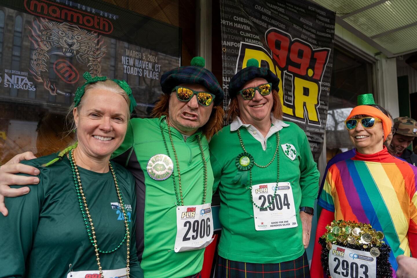 We hope you had a shamROCKIN&rsquo; time at the race this past Sunday☘️🇮🇪❤️Let&rsquo;s hope the weather repeats itself for the New Haven St. Patrick&rsquo;s Day Parade this Sunday! #jbsportsevents #jbsports #stpattysday #shamrockandroll