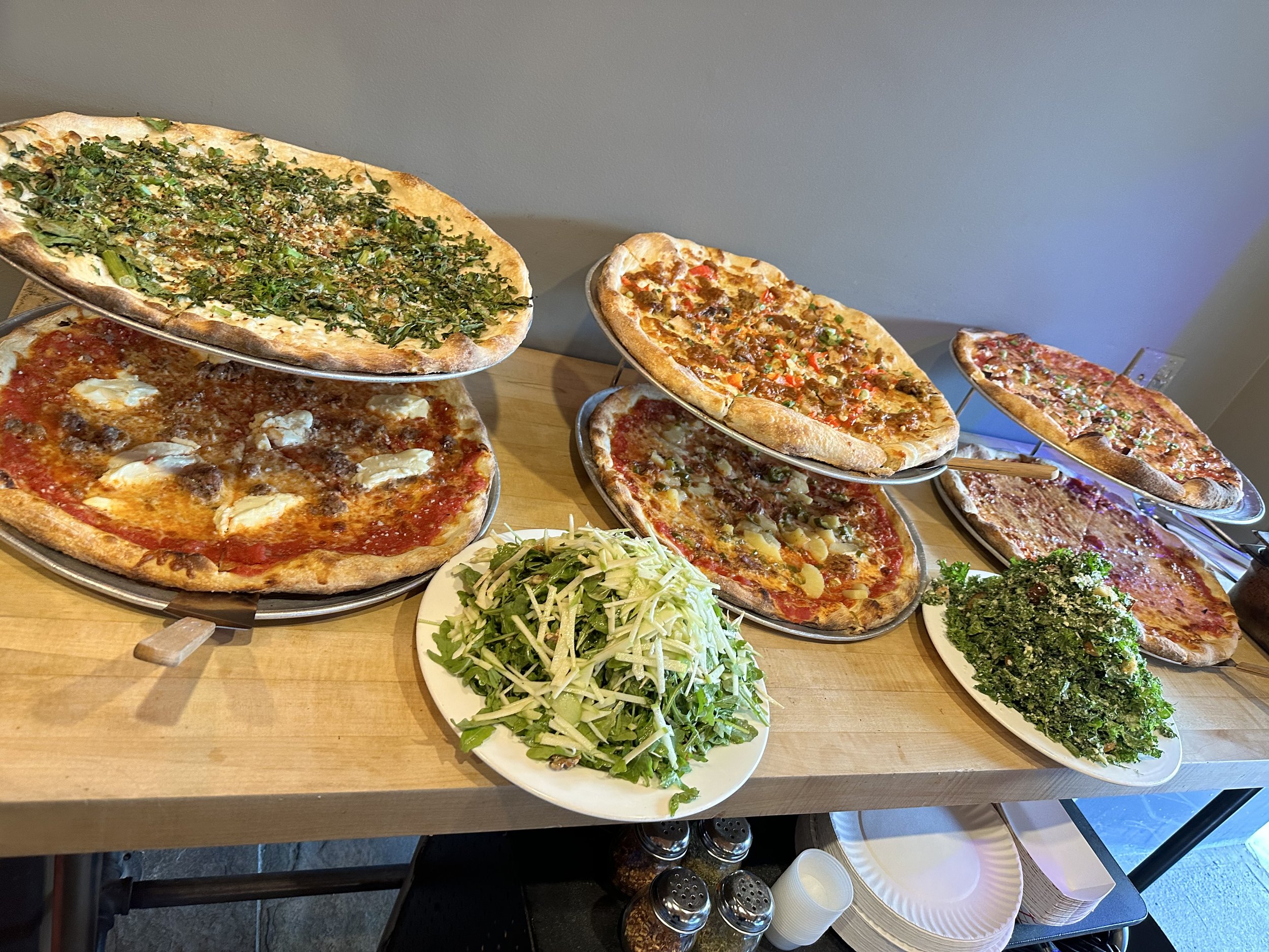 Pizza Buffet with Salads