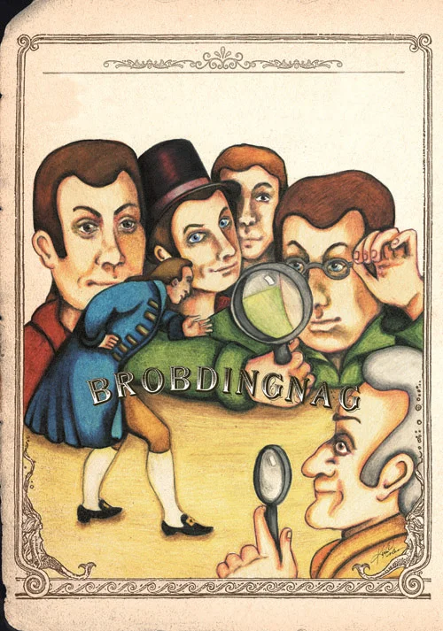 illustration of Brobdingnag
