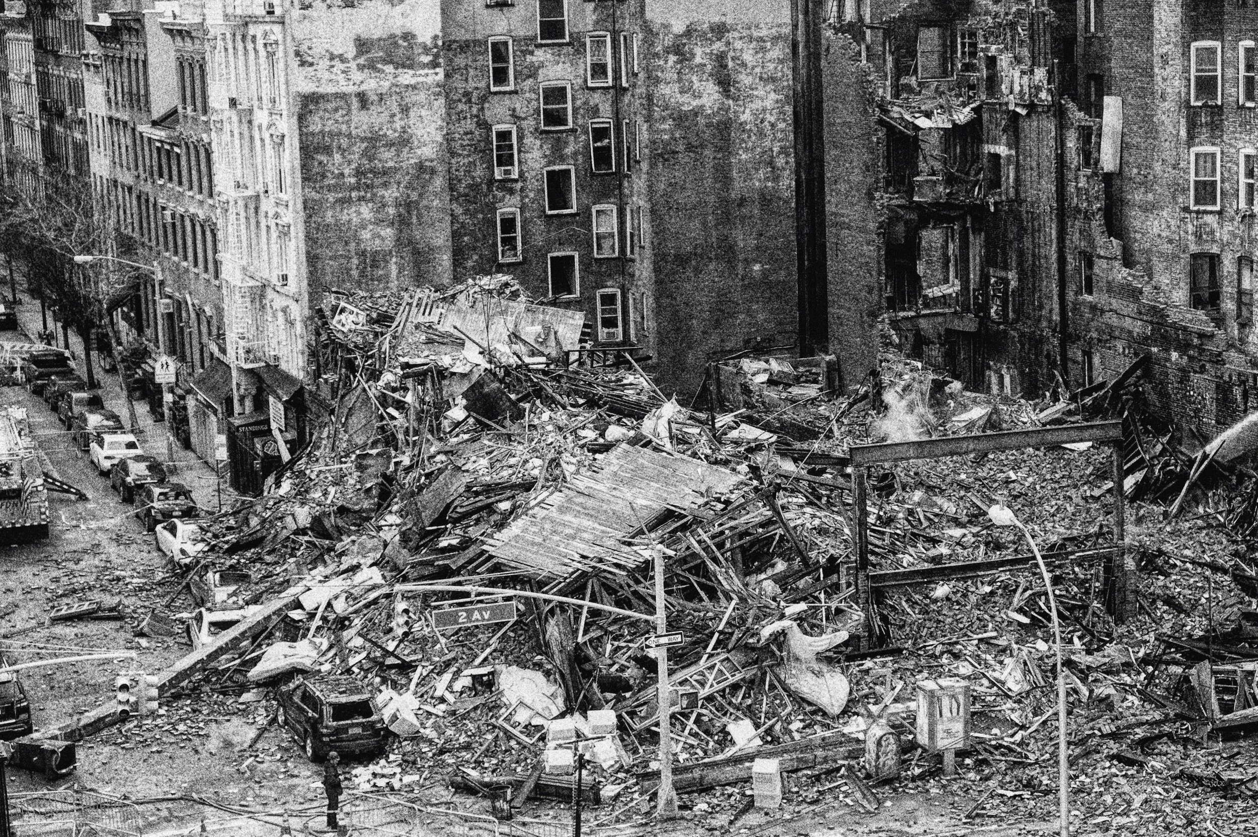  aftermath.  / east village. nyc. 