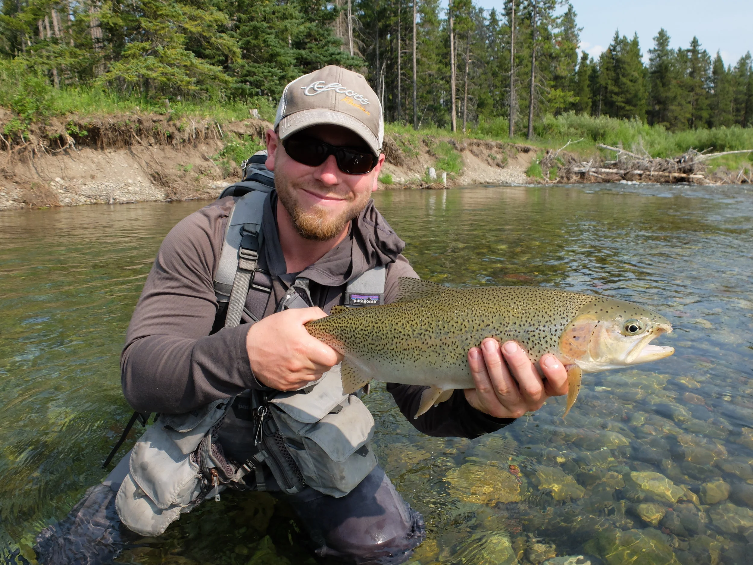 Paul Laframboise with a nice cutty: https://www.ironbowflyshop.com/southern-alberta-walk-and-wade