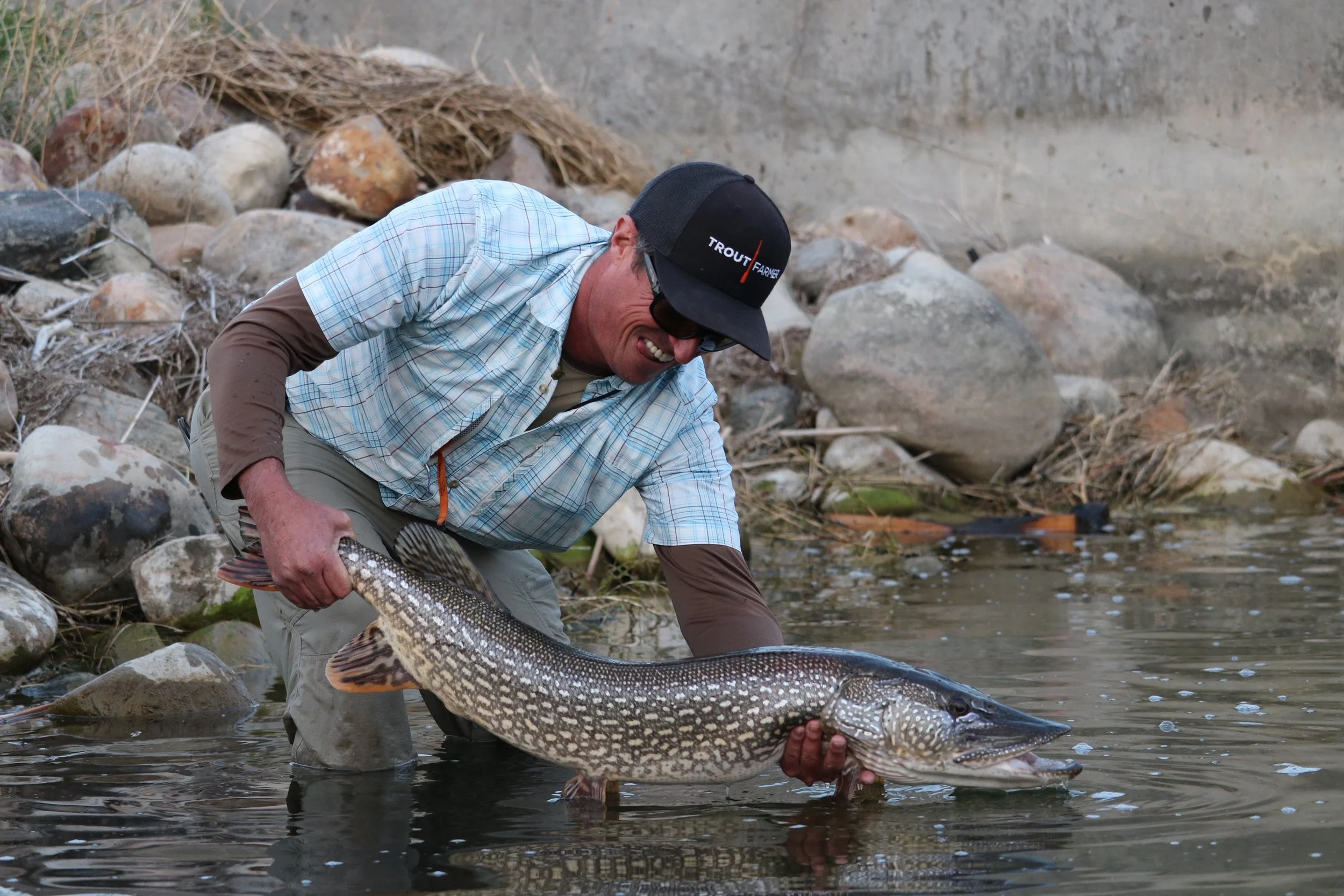 Kevin with a big one Photo: Connor Ingstrup