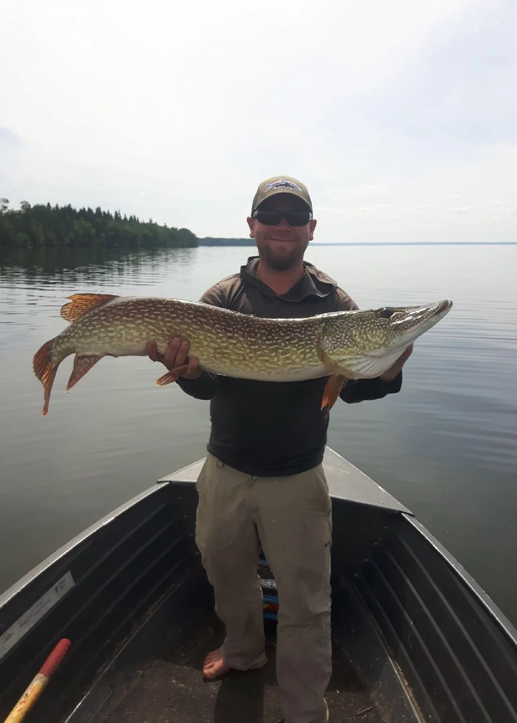 Paul With Another Nice Northern Pike.
