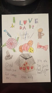 Father's Day Card Making, grade 4-6