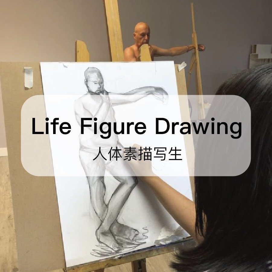 Life Figure Drawing课程 - 学习人体素描写生的重要性!