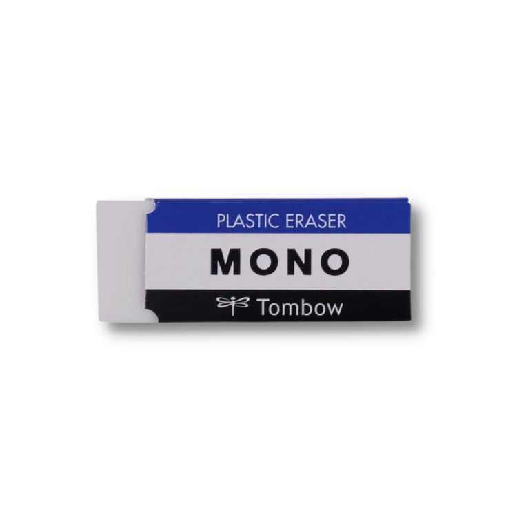 TOMBOW - Stylo Gomme Rectangle Noir 2.5 x 5 mm