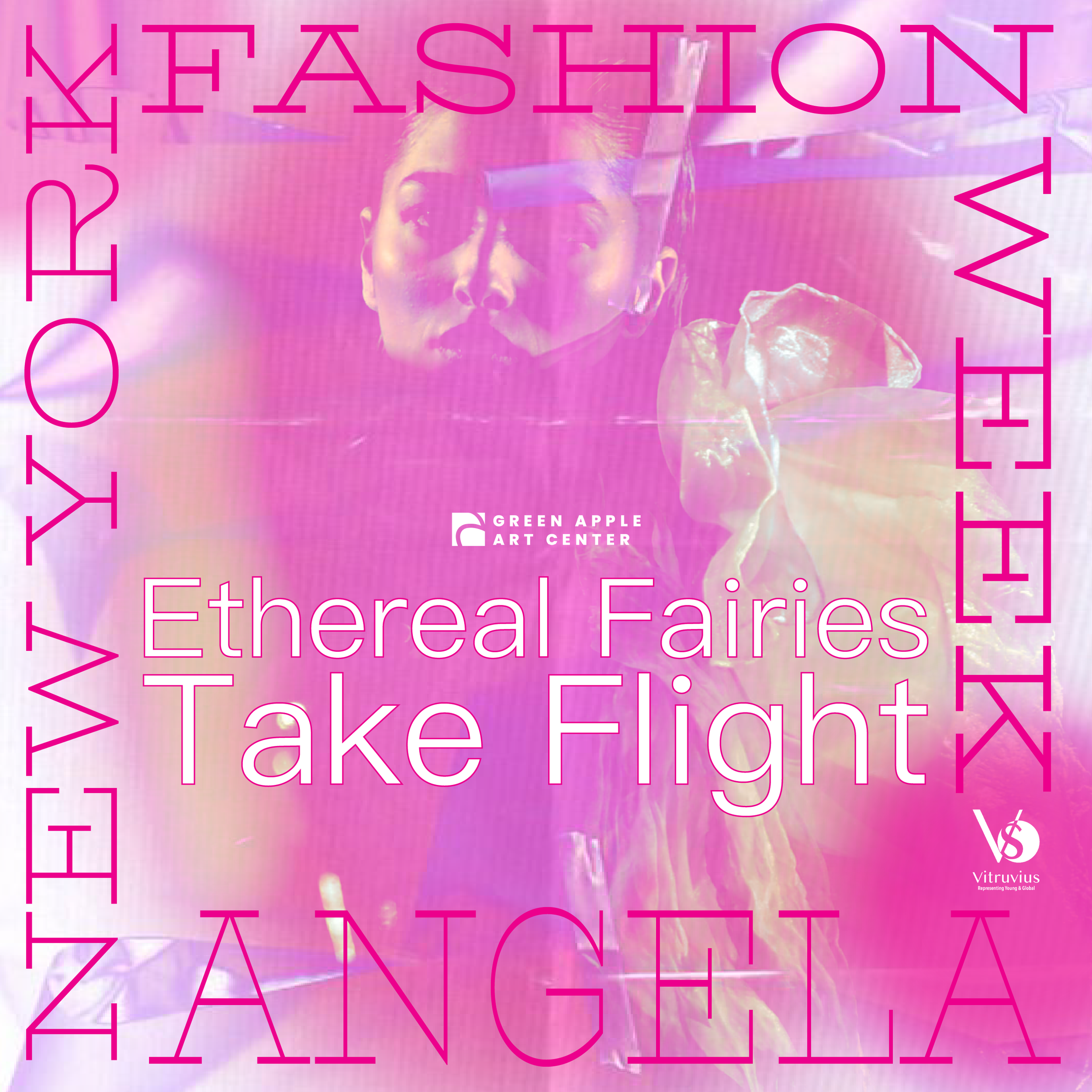Angela’s Ethereal Organza Fairies Take Flight @ NEW YORK FASHION WEEK