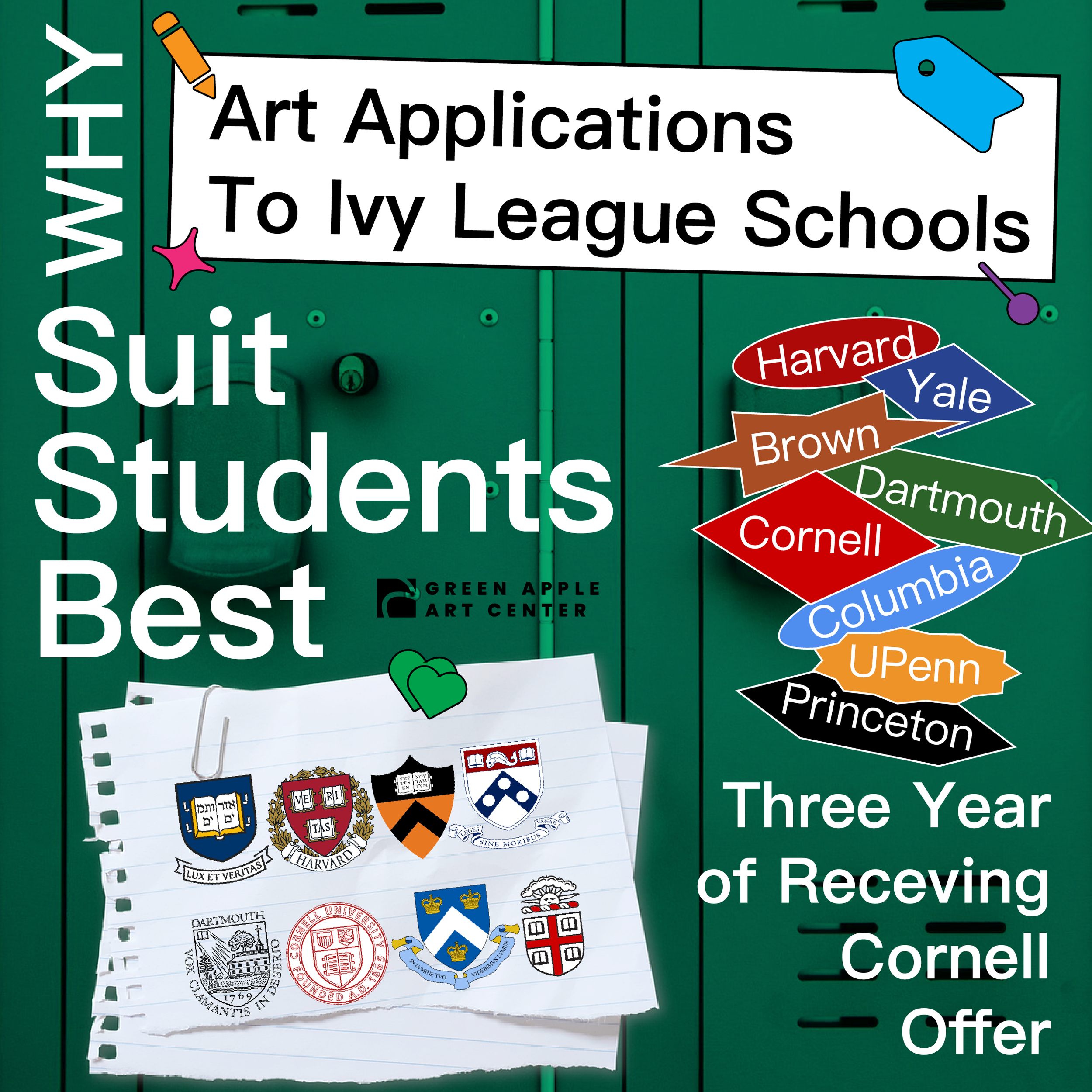 Why Art Applications to Ivy League Schools Suit Most Students Best