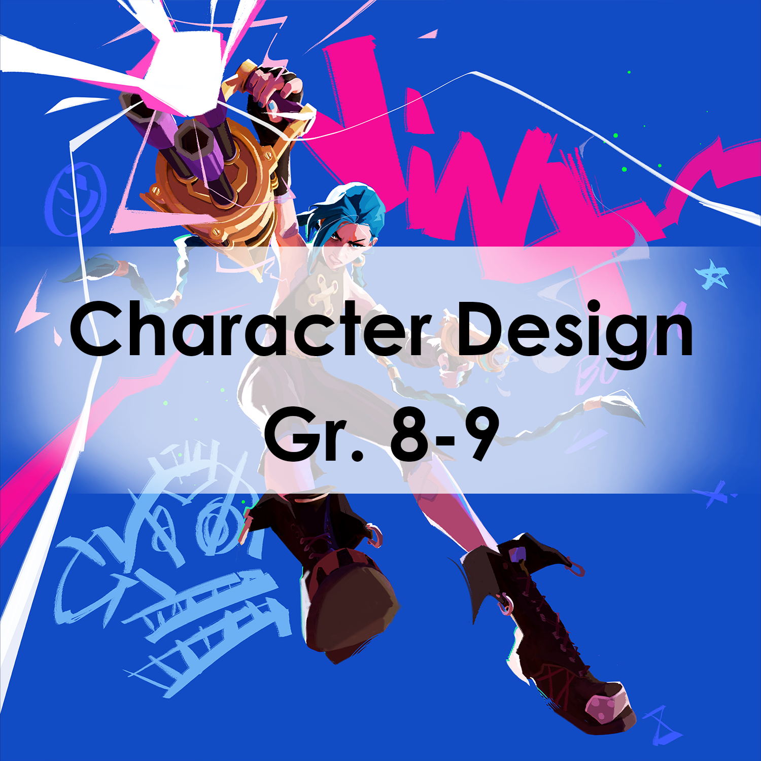 Character Design | Gr. 8-9 — Green Apple Art Center
