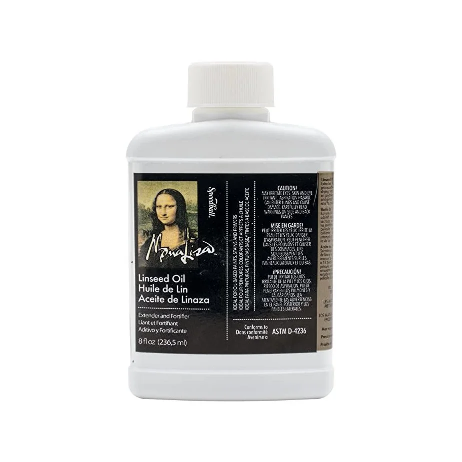 Mona Lisa Linseed Oil, 8oz