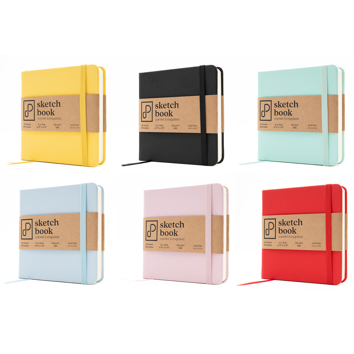 Prism Studio Sketchbook, 12cm x 12cm