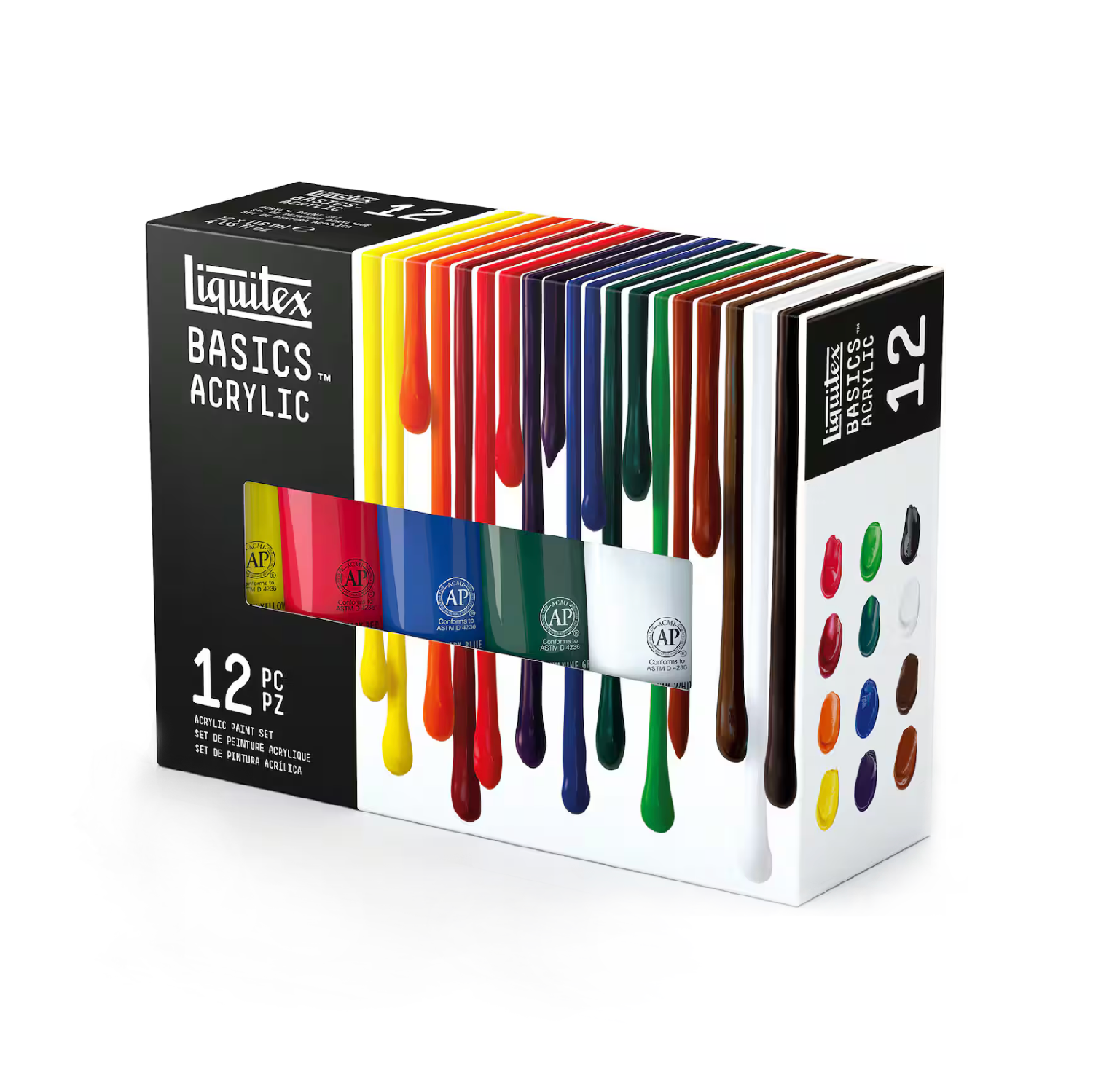 Basics Acrylic Set, 12 x 118ml