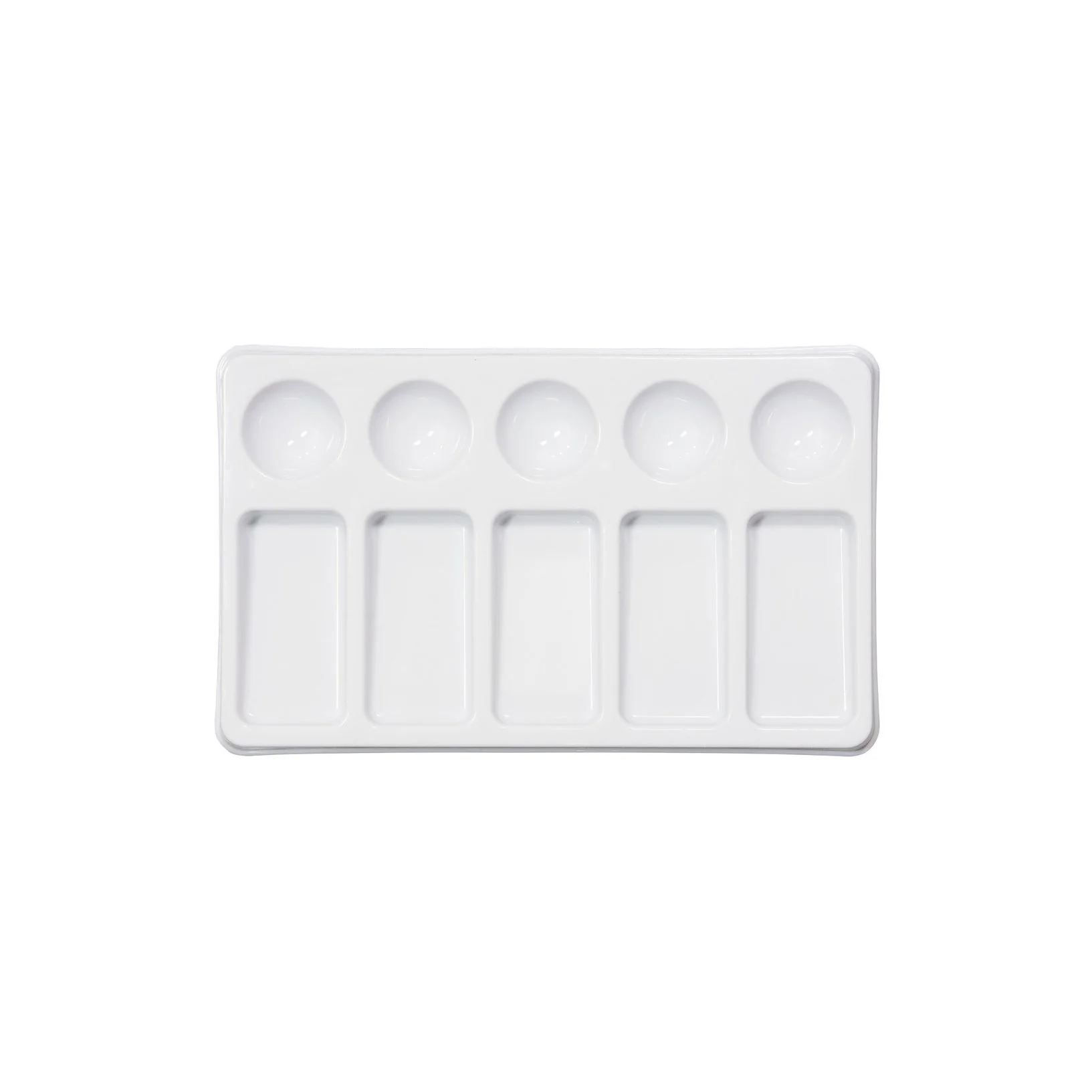 Plastic Palette, 5 Well Slant Tray