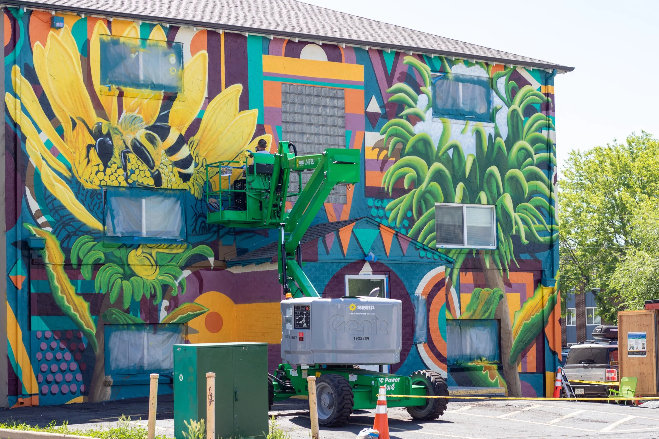 Wild Urban Medicine Murals Take Root Along the 40 West ArtLine